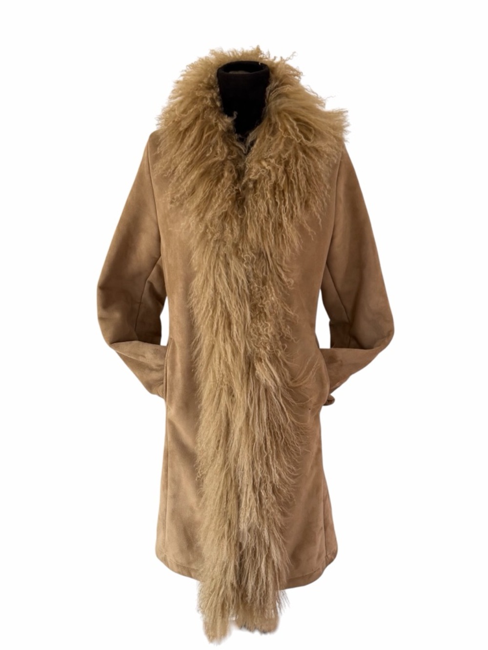Vintage Dana Buchman Penny Lane Faux Suede